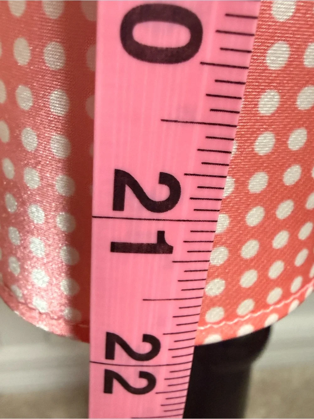 Adonna‎ Pink Polka Dot Satin Slip Dress Nightgown Size M coquette romantic